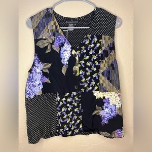 Carole Little multi print top